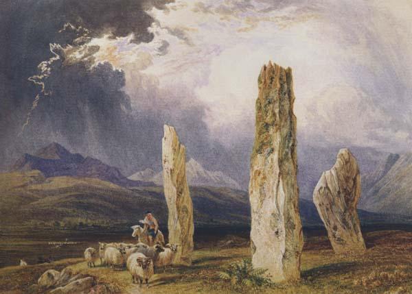 William Andrews Nesfield Druidical Temple at Tormore,isle of Arran (mk47)
